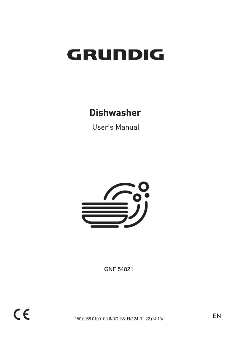 Image de la première page du manuel de l'appareil GNF 54821