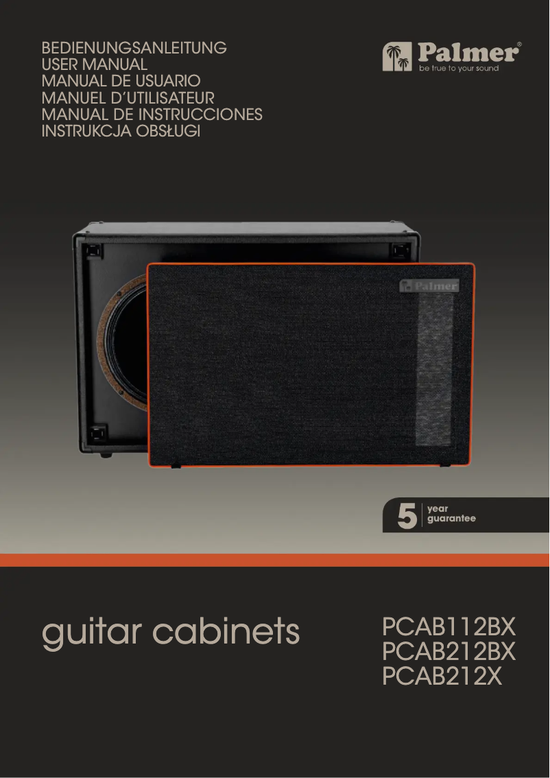 Image de la première page du manuel de l'appareil CAB 212 X V30