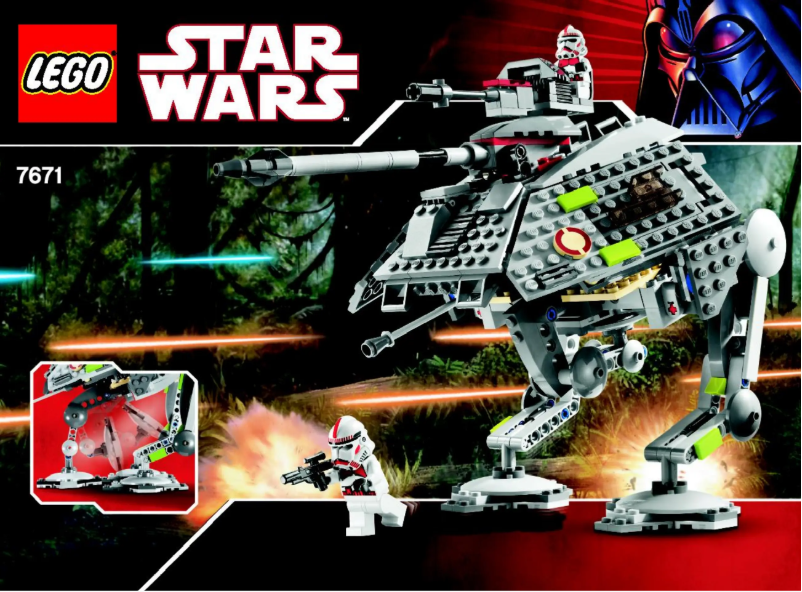 Page n°1 - Manuel utilisateur Lego Star Wars 7671