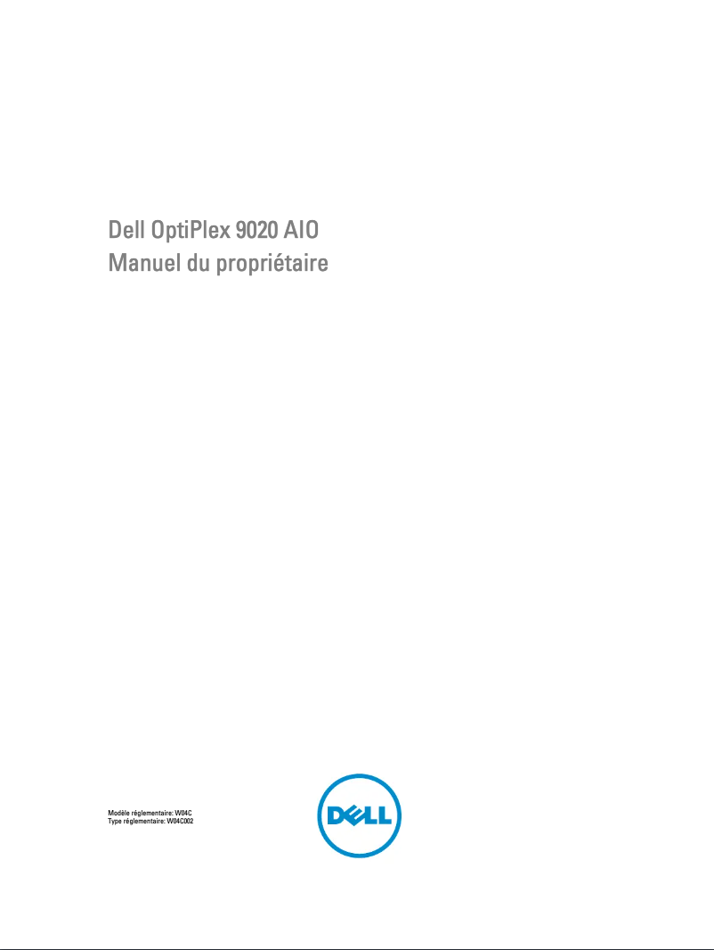 Image de la première page du manuel de l'appareil OptiPlex 9020 AIO
