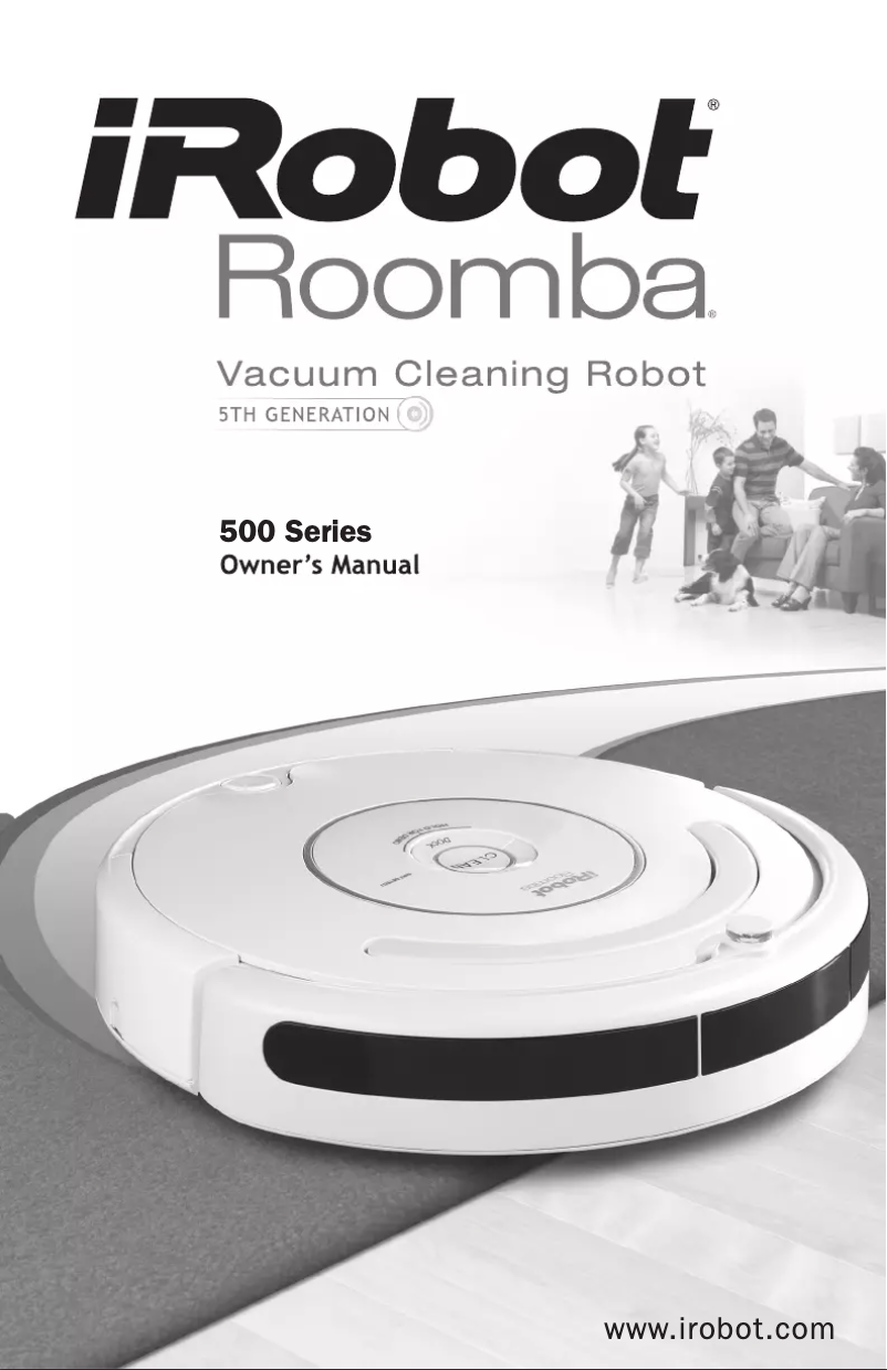 Page n°1 - Manuel utilisateur iRobot Roomba 563