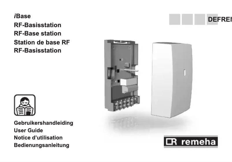 Page 1 de la notice Manuel utilisateur Remeha iSense