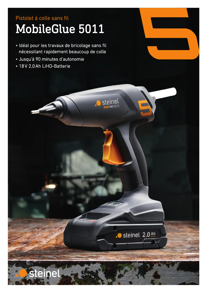 Page n°1 - Brochure Steinel MobileGlue 5011