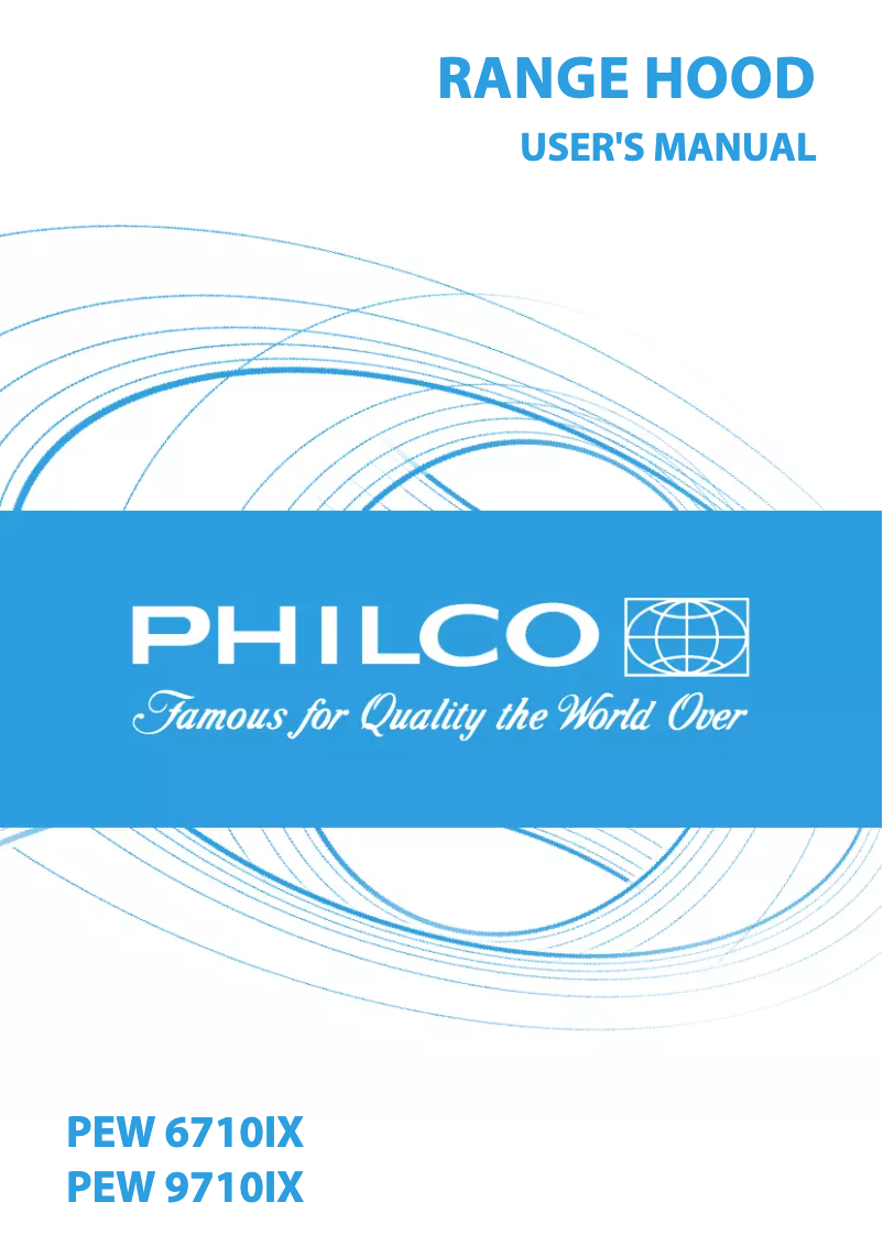 Página 1 del manual Manual de usuario Philco PEW 6710 IX