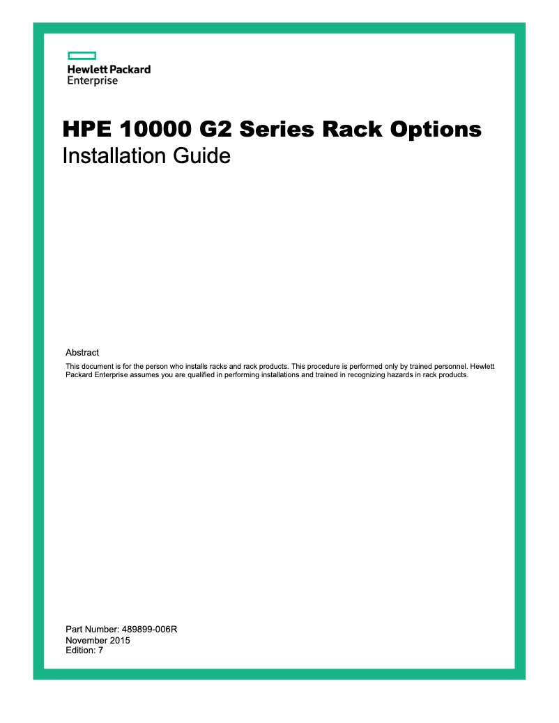 Imagen de la primera página del manual del dispositivo 10000 G2