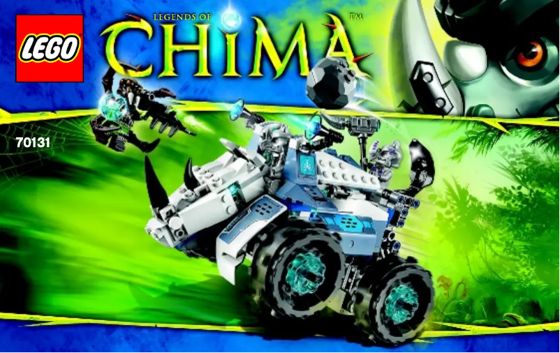 Page 1 de la notice Manuel utilisateur Lego Chima 70131