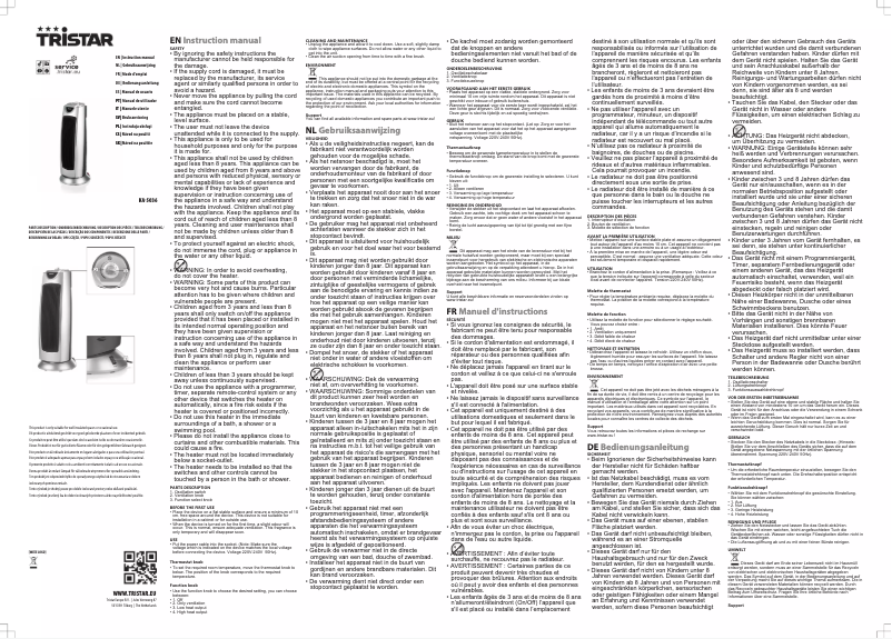 Imagen de la primera página del manual del dispositivo KA-5036