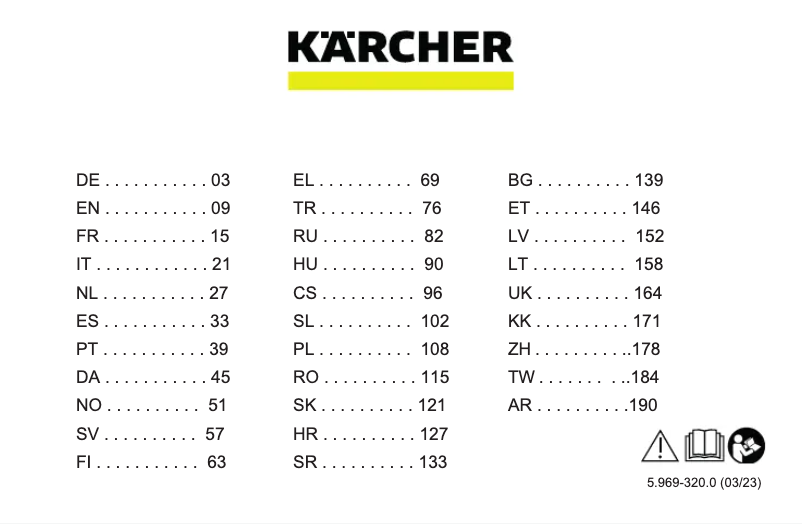 Página 1 del manual Manual de usuario Kärcher FC 4