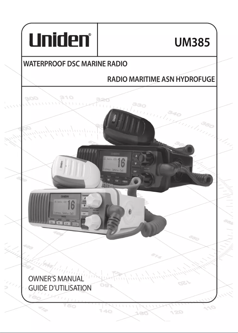 Imagen de la primera página del manual del dispositivo UM385BK