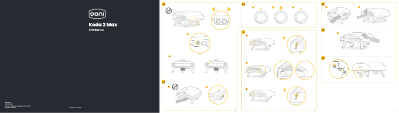 Page 1 de la notice Manuel utilisateur Ooni Koda 2 Max