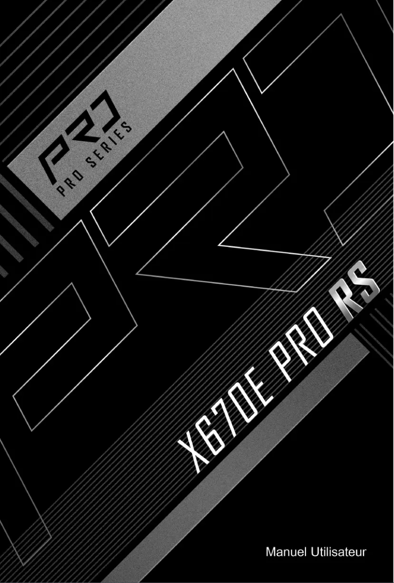 Página 1 del manual Manual de usuario Asrock X670E Pro RS