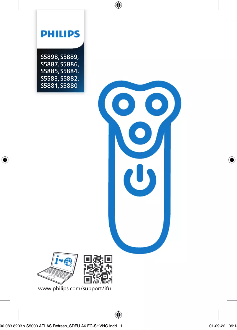 Image de la première page du manuel de l'appareil Series 5000 S5880