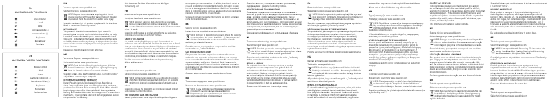 Imagen de la primera página del manual del dispositivo Liric SL-640006-BK