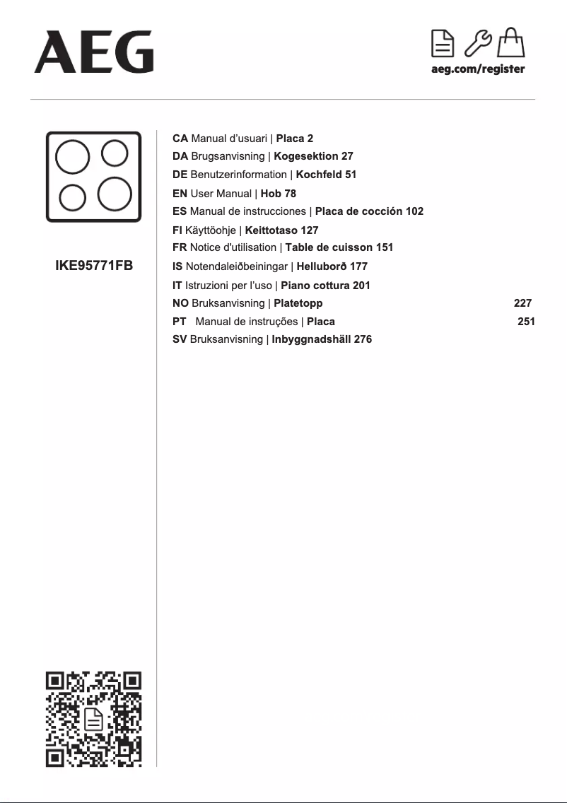 Imagen de la primera página del manual del dispositivo FlexiBridge IKE95771FB