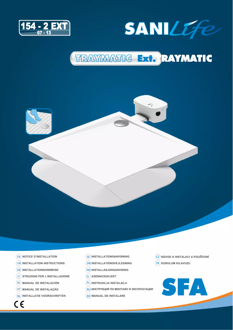 Image de la première page du manuel de l'appareil Traymatic Extern