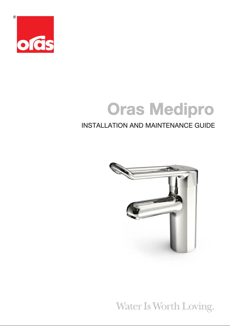 Page n°1 - Manuel utilisateur Oras Medipro 5512B
