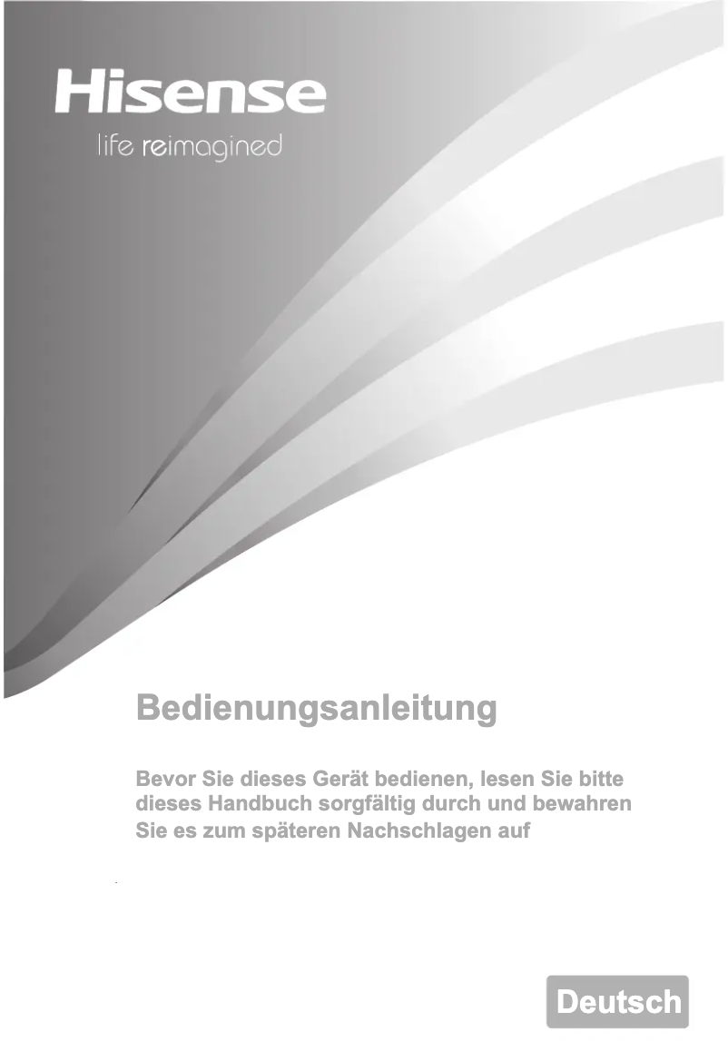 Page 1 de la notice Manuel utilisateur Hisense RQ758N4SAFE