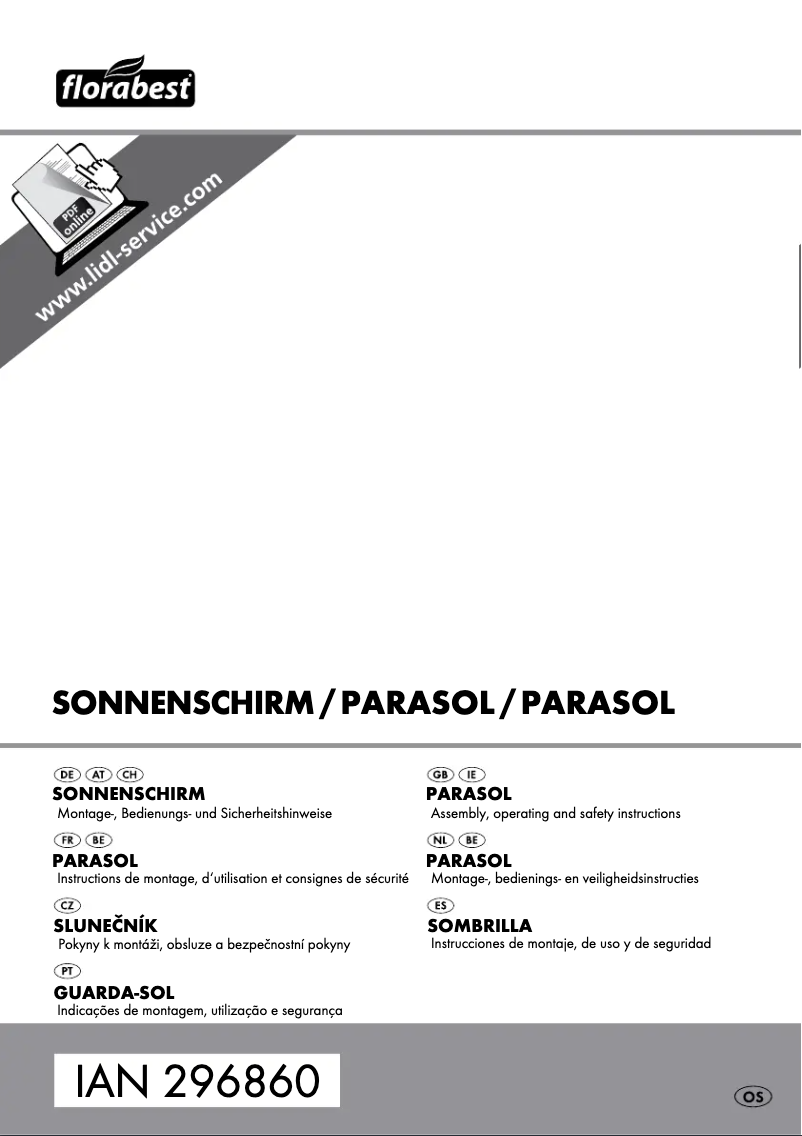 Image de la première page du manuel de l'appareil IAN 273547