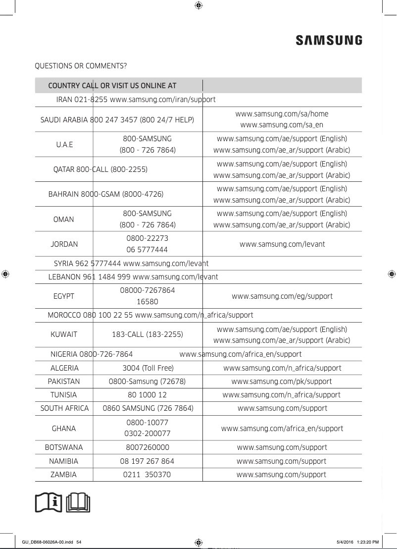 Página 1 del manual Manual de usuario Samsung AR24KCFHDWKNSV