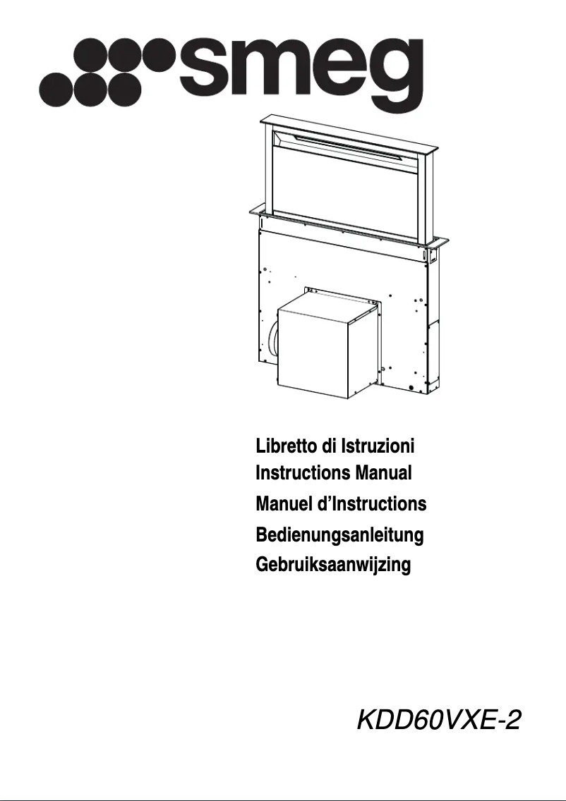 Page n°1 - Manuel utilisateur Smeg KDD90VXE-2