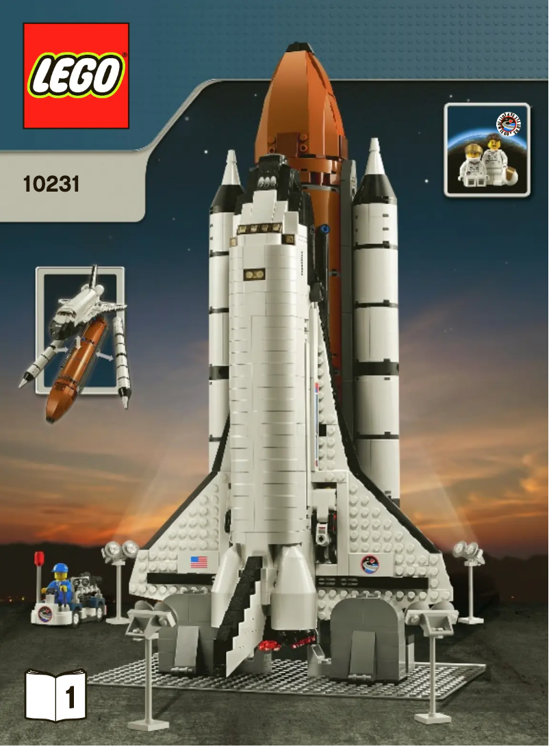 Página 1 del manual Manual de usuario Lego Shuttle Expedition