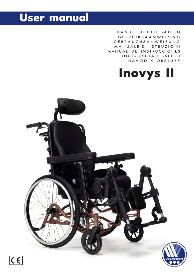 Página 1 del manual Manual de usuario Vermeiren Inovys II