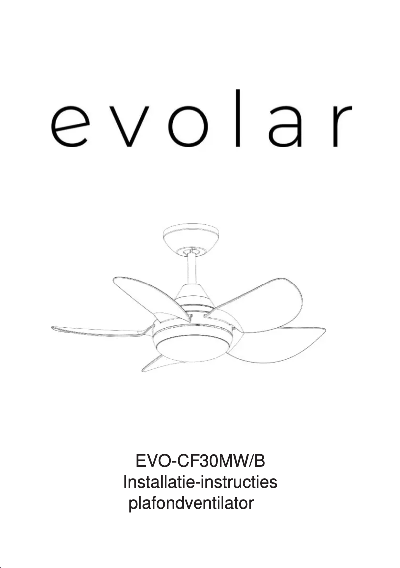 Page n°1 - Manuel utilisateur Evolar EVO-CF30B