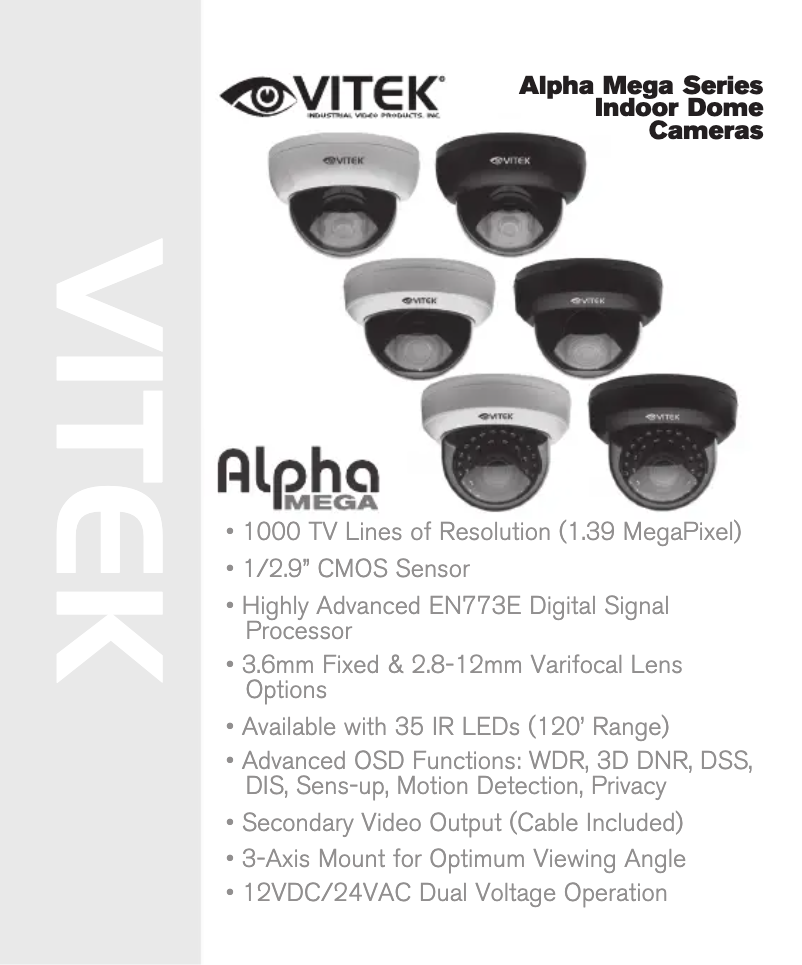 Page n°1 - Manuel utilisateur Vitek VTD-A2812/IM