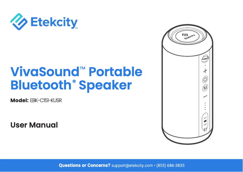 Page 1 de la notice Manuel utilisateur Etekcity EBK-C151-KUSR