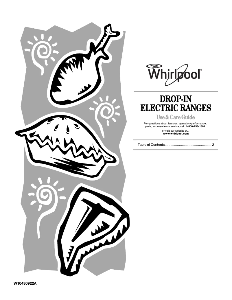 Page 1 de la notice Manuel d'utilisation et d'entretien Whirlpool WDE150LVQ