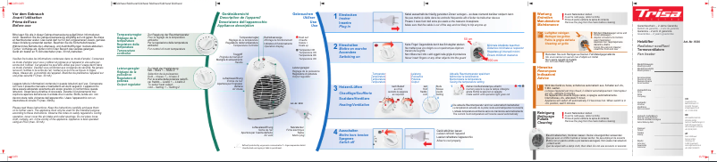 Page 1 de la notice Manuel utilisateur Trisa 9330-44