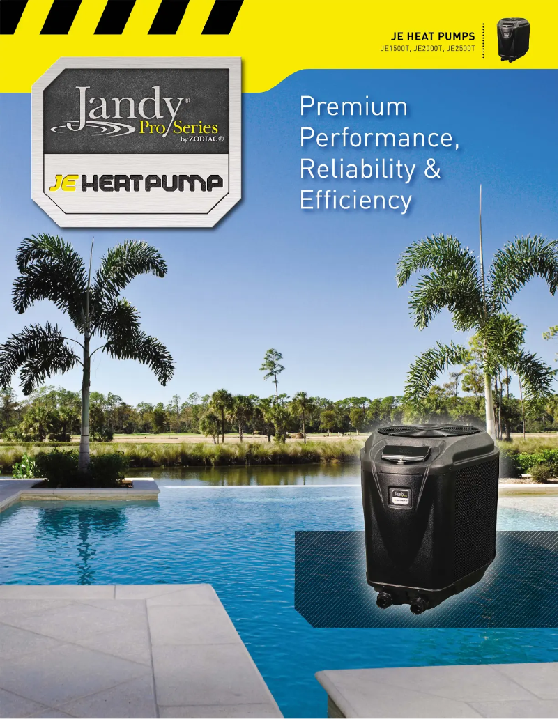 Image de la première page du manuel de l'appareil JE3000T