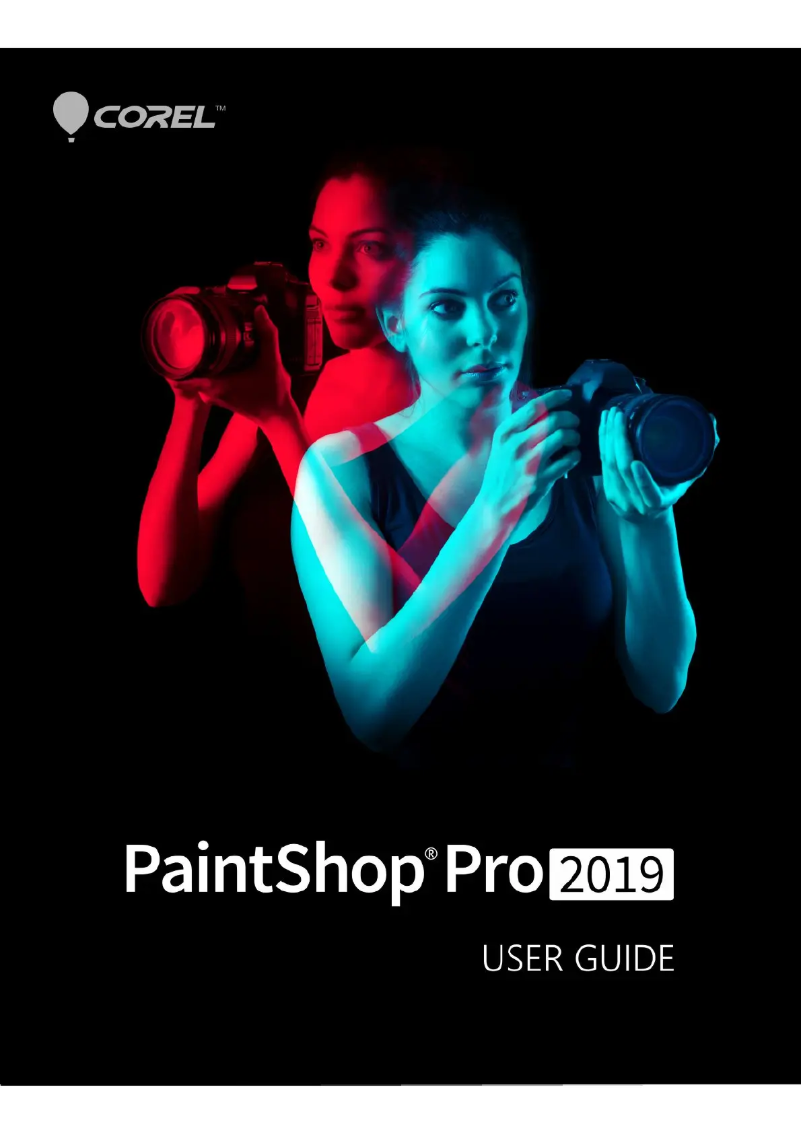 Page n°1 - Manuel utilisateur Corel PaintShop Pro 2019