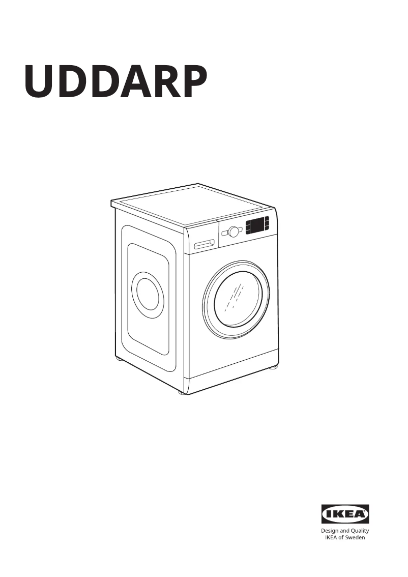 Página 1 del manual Manual de usuario Ikea UDDARP 505.254.68