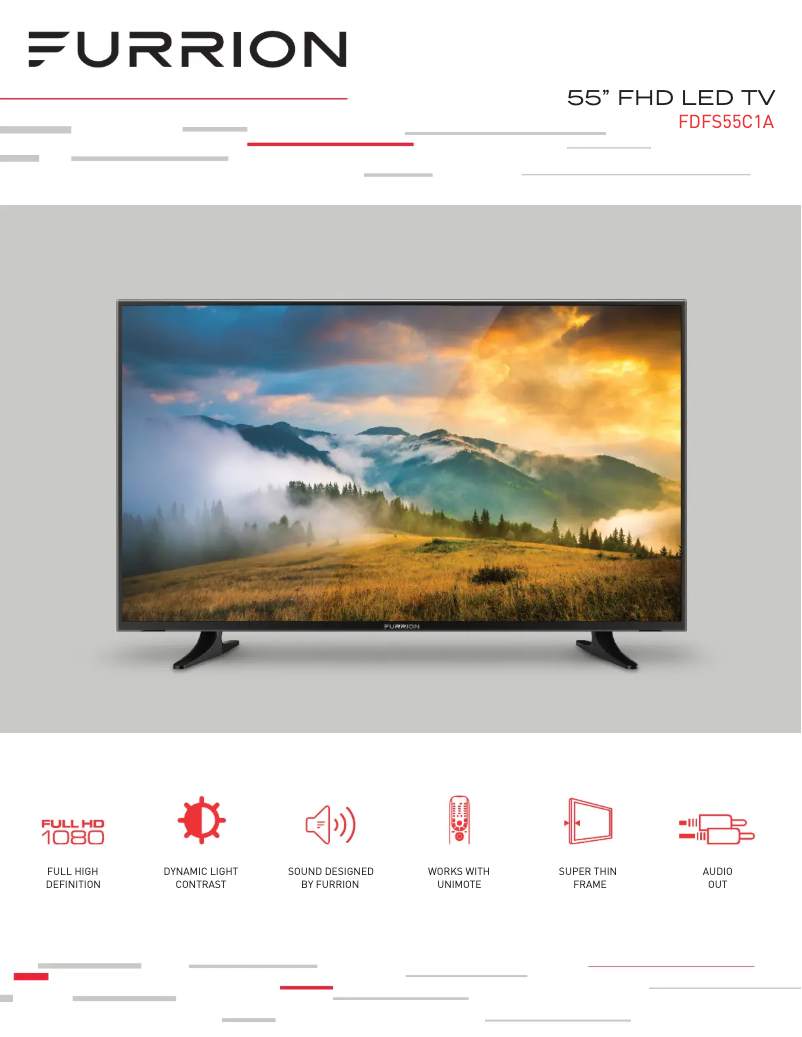 Imagen de la primera página del manual del dispositivo FDFS55C1A