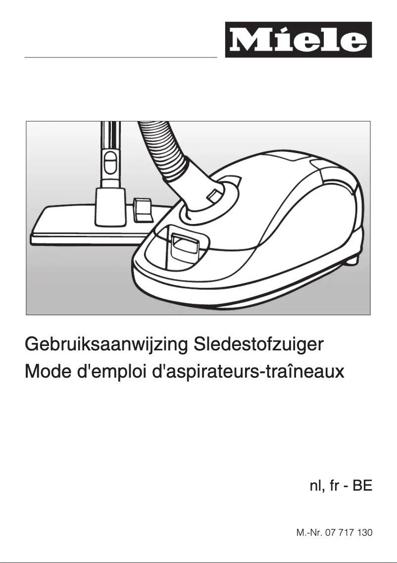 Page 1 de la notice Manuel utilisateur Miele S 4812 Hybrid