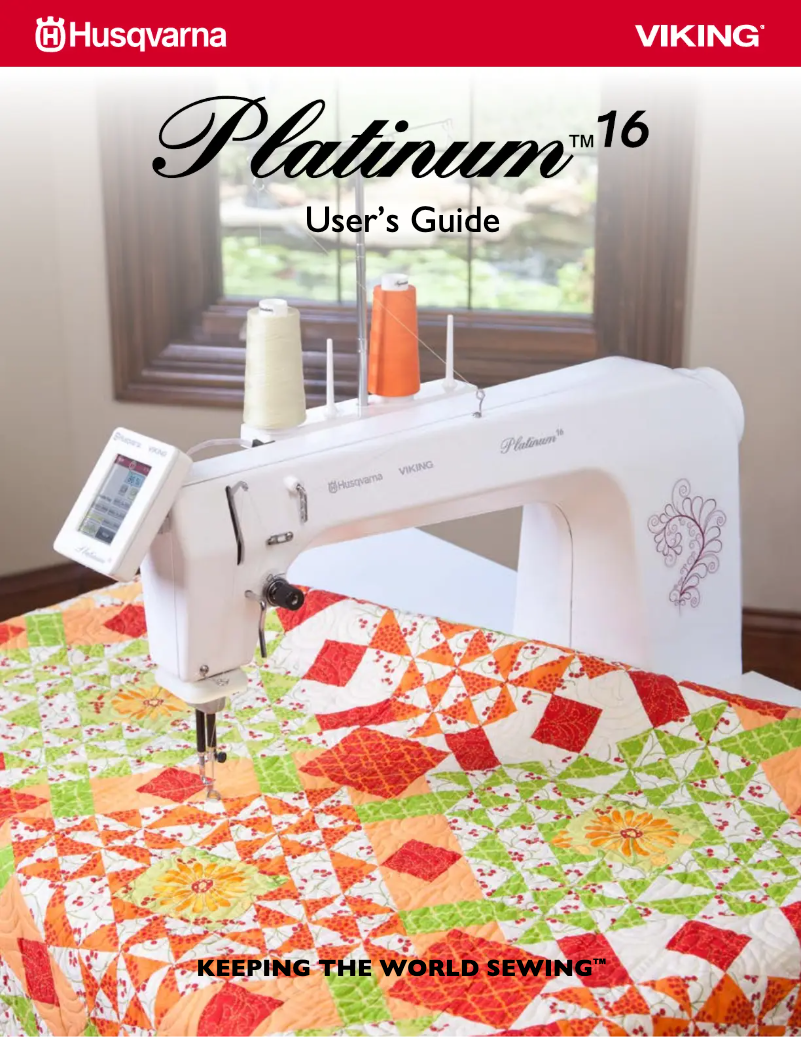 Image de la première page du manuel de l'appareil Platinum 16