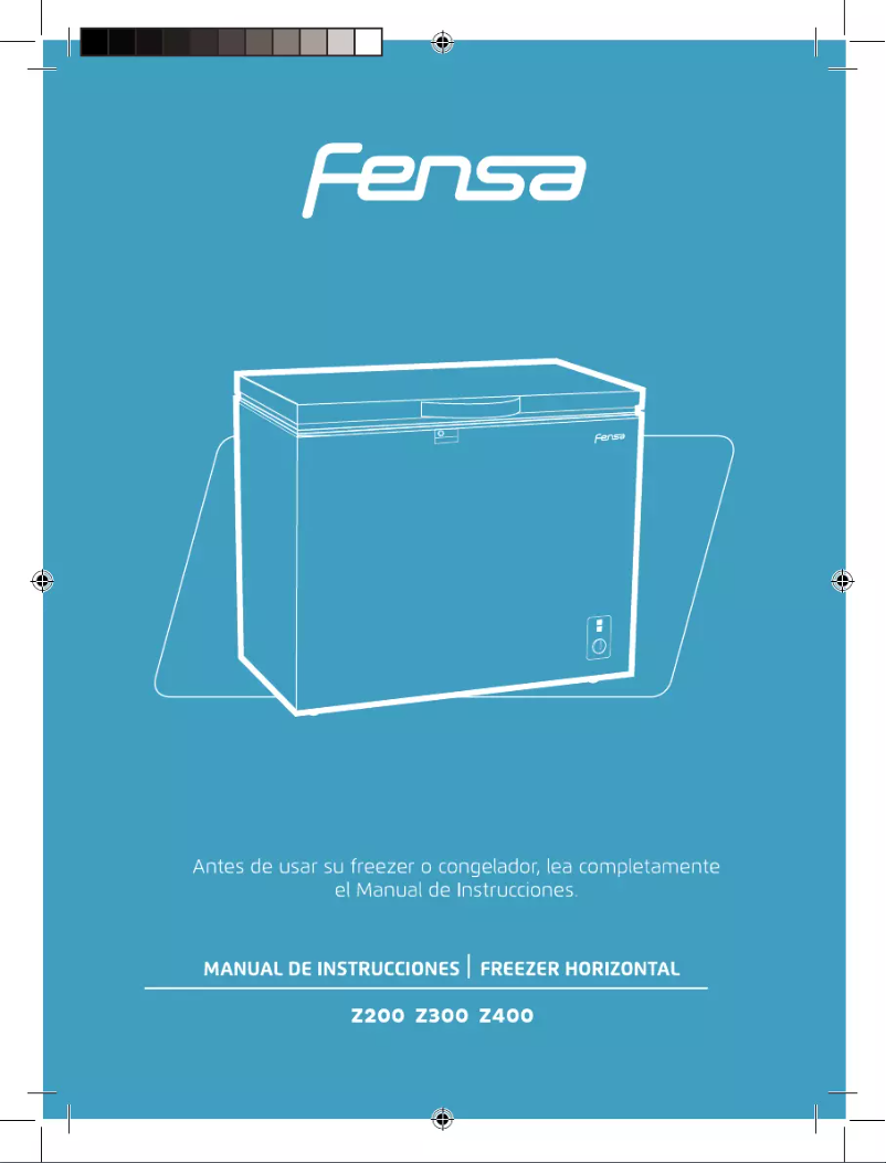 Page 1 de la notice Manuel utilisateur Fensa Z 400