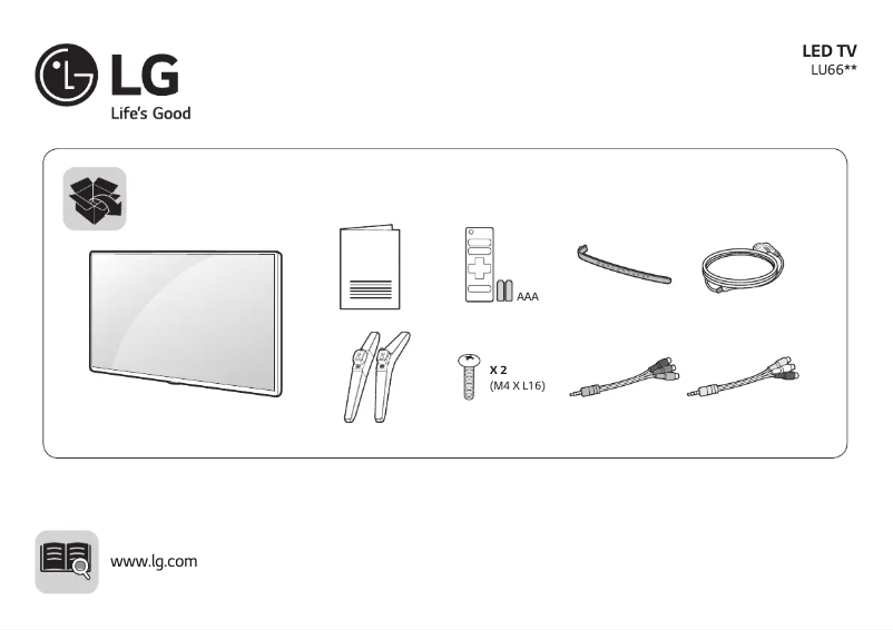 Page n°1 - Manuel utilisateur LG 32LU660H