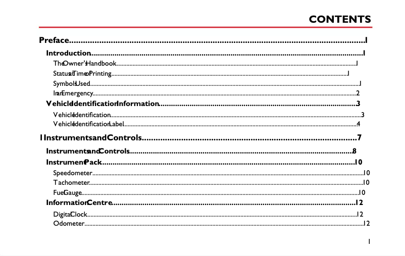 Page n°1 - Manuel utilisateur MG ZS (2020)