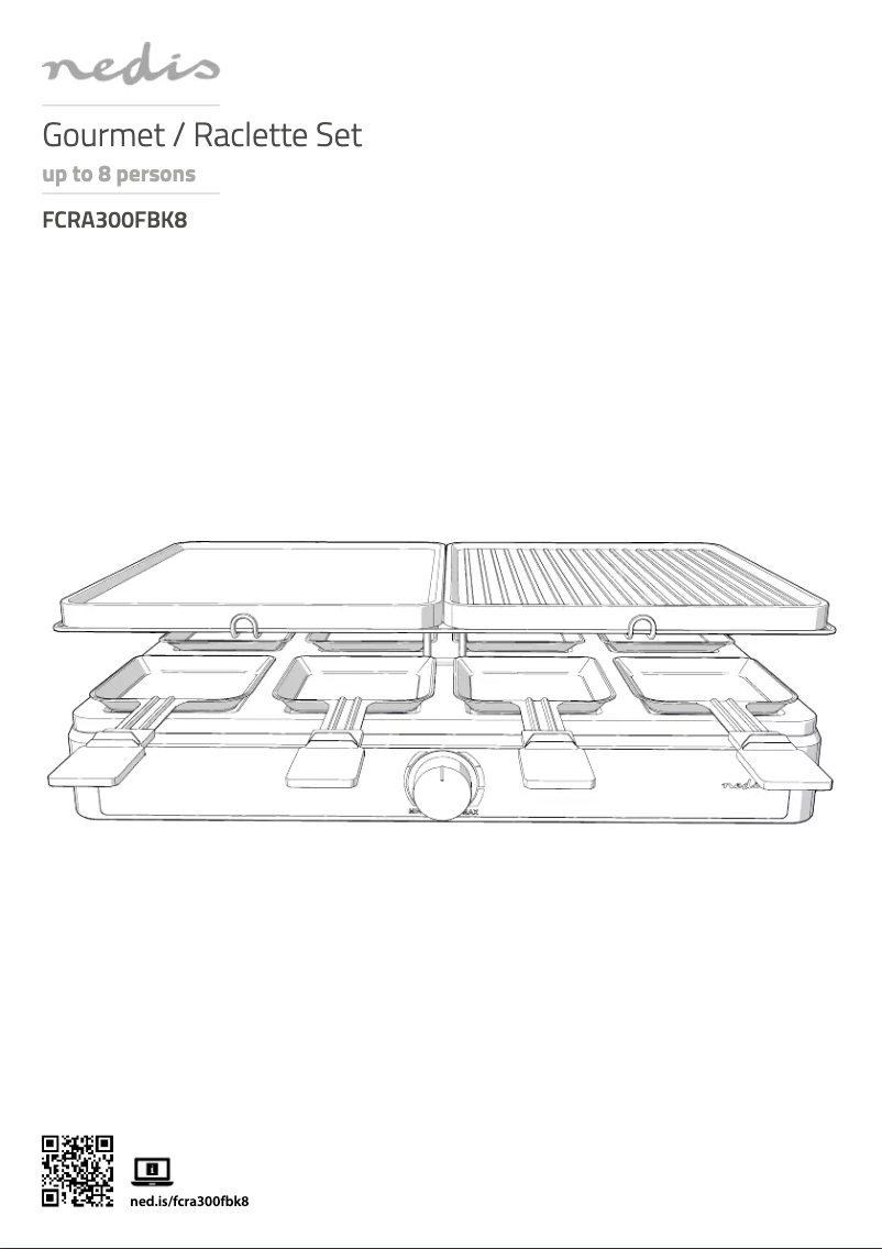 Page n°1 - Manuel utilisateur Nedis FCRA300FBK8