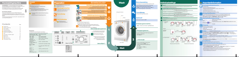 Page n°1 - Manuel utilisateur Bosch WAE1816KBC