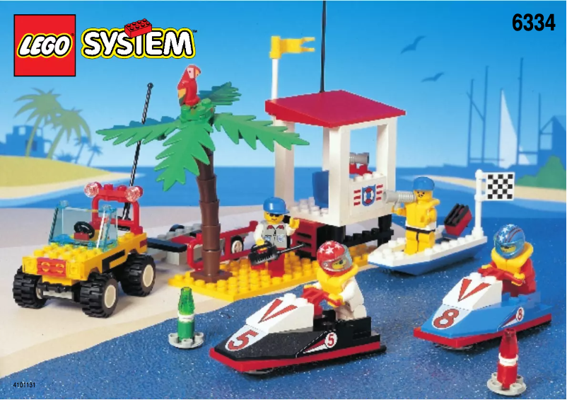 Page n°1 - Manuel utilisateur Lego City 6334