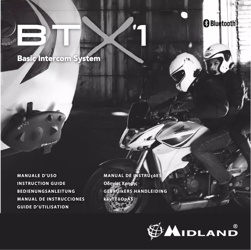 Page n°1 - Manuel utilisateur Midland BTX1