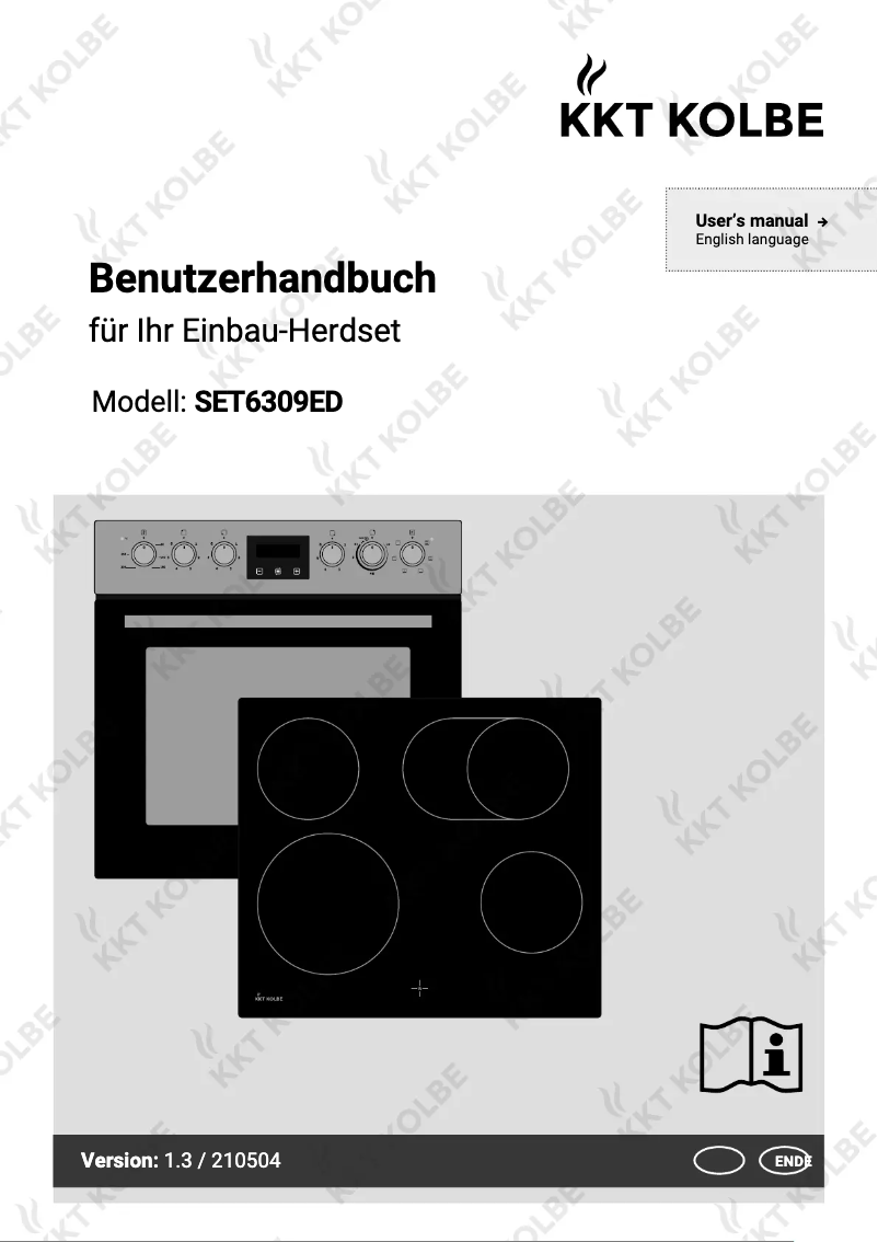 Page 1 de la notice Manuel utilisateur KKT Kolbe SET6309ED