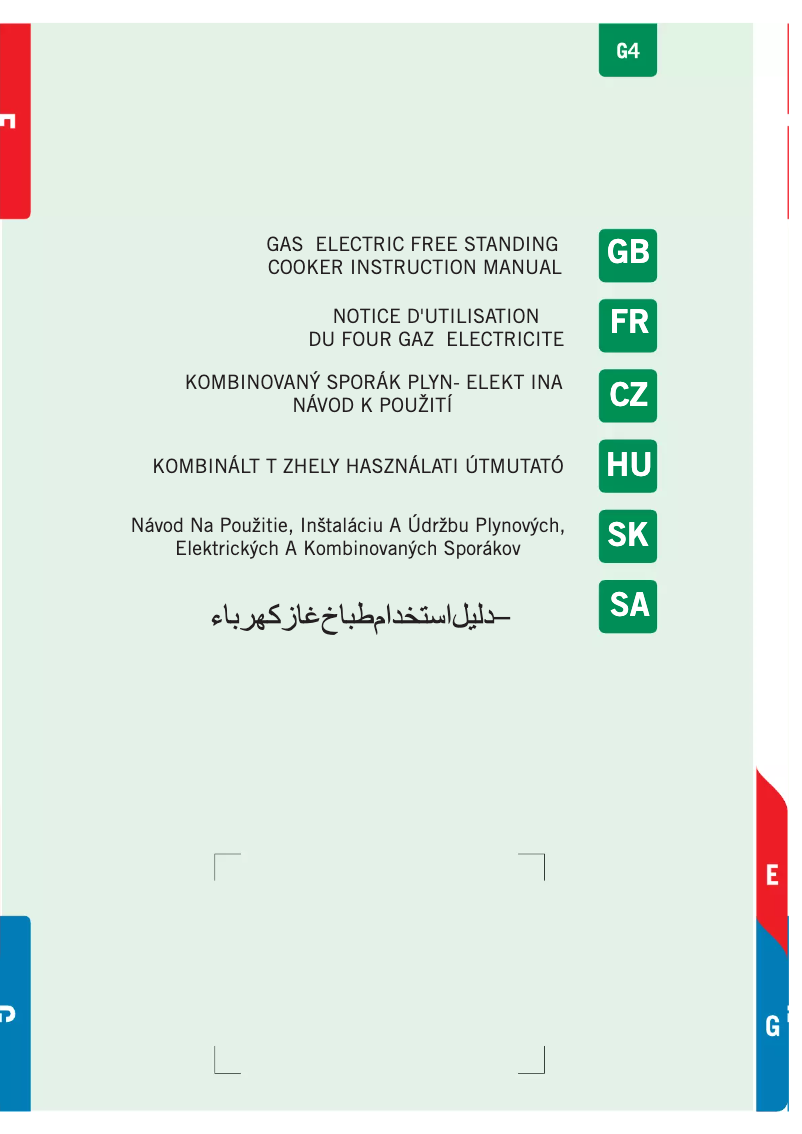 Page n°1 - Manuel utilisateur Wolf Power WCR6060FS