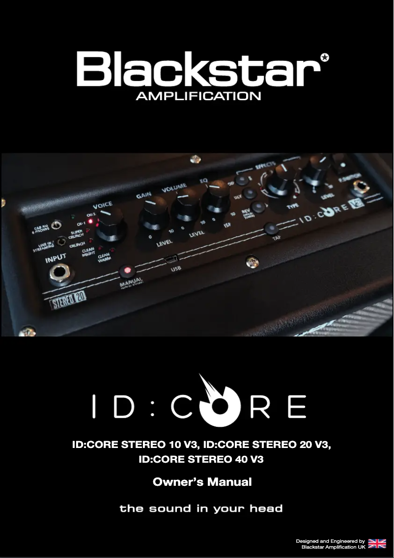 Image de la première page du manuel de l'appareil ID:Core V3 Stereo 40