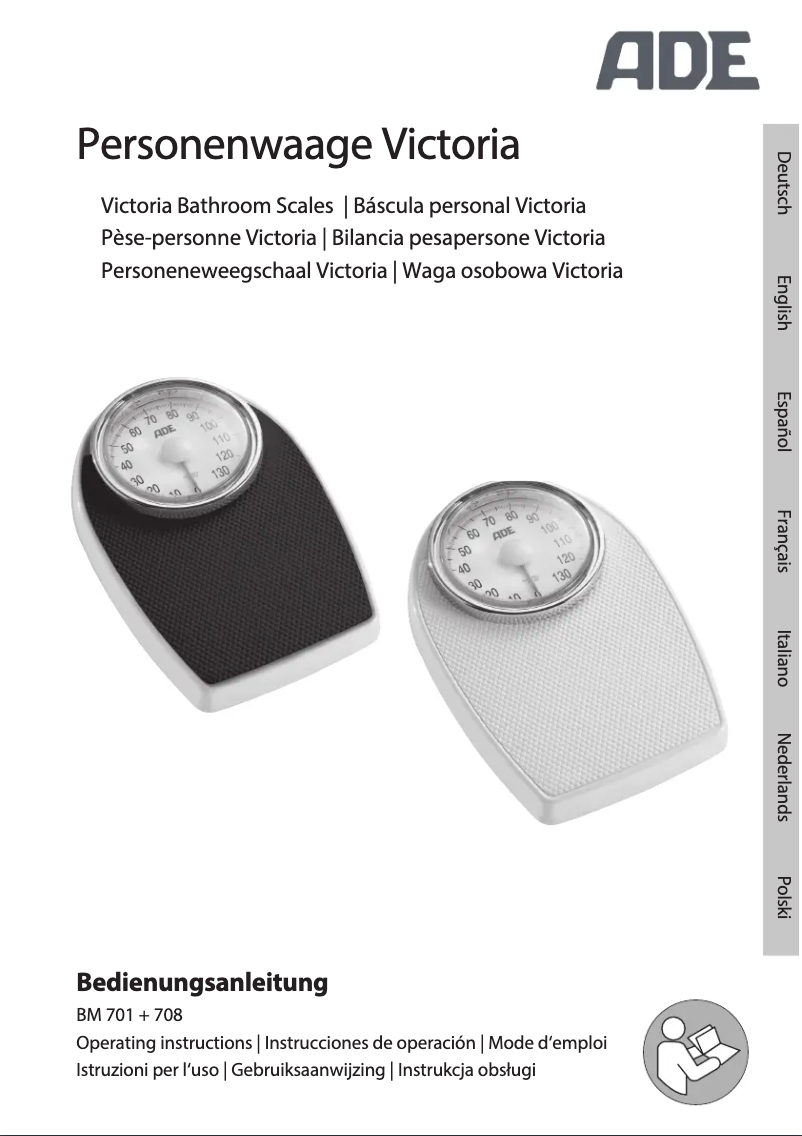 Image de la première page du manuel de l'appareil Victoria