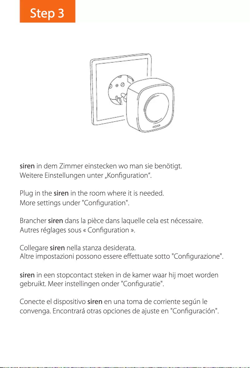 Page 1 de la notice Manuel utilisateur Gigaset Siren ONE X