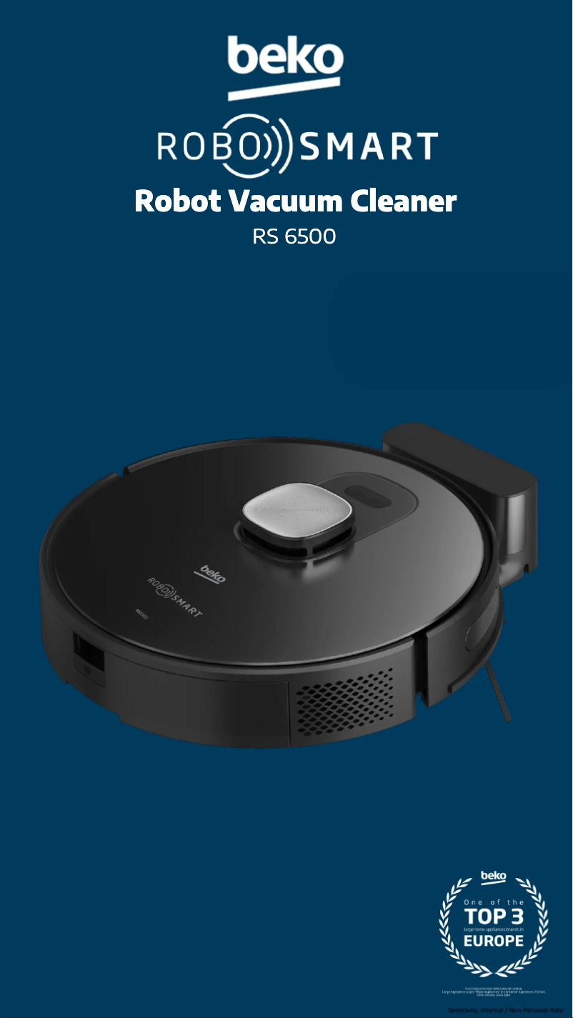 Page 1 de la notice Fiche technique Beko VRR 84314 VB